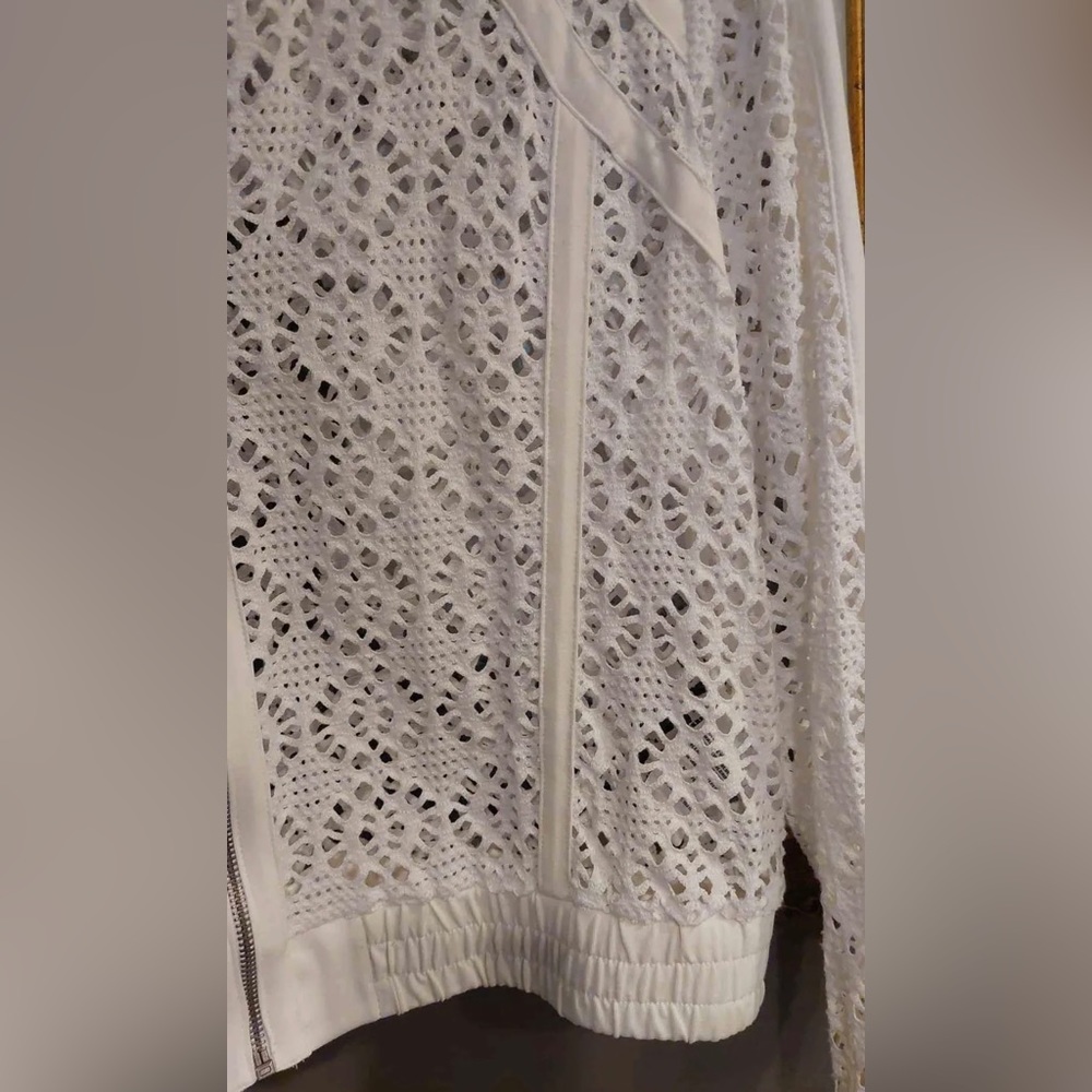 Ruby Rd. Laser Cut Cropped Jacket - Picture 6 of 7